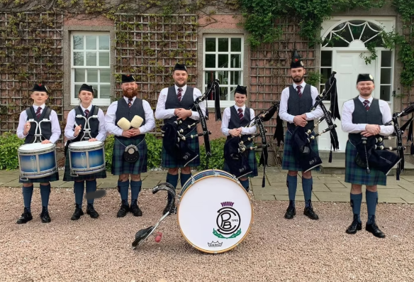 Pipe Band in Angus - Ref 4537